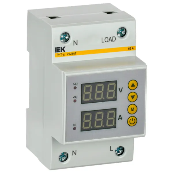 Releu control tensiune IEK RNT-d 220 V / 50 - 60 Hz photo 1