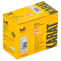 Releu control tensiune IEK RNT-d 220 V / 50 - 60 Hz photo 5