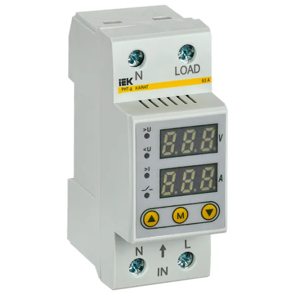 Releu control tensiune IEK RNT-d 220 V / 50 - 60 Hz photo 1