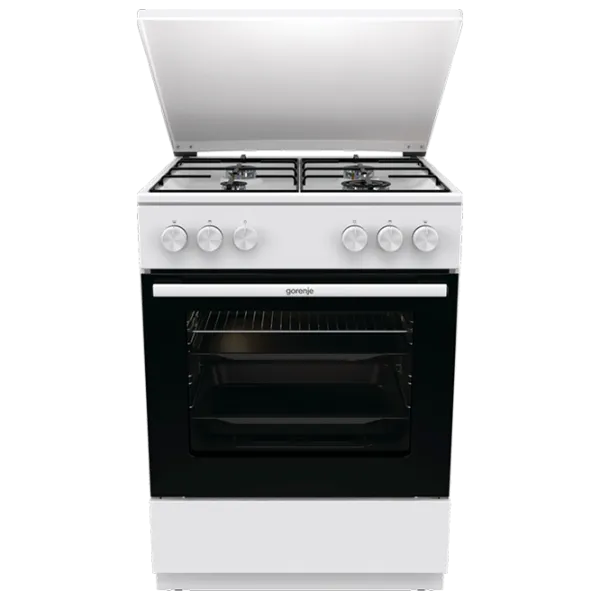 Aragaz Gorenje GG6A11WJ Pe gaz/ White/ Black photo 1