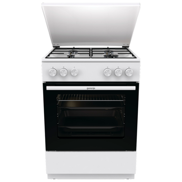 Aragaz Gorenje GG6A11WJ Pe gaz/ White/ Black photo 1