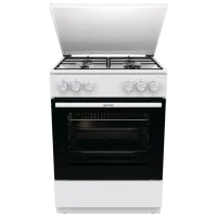 Aragaz Gorenje GG6A11WJ Pe gaz/ White/ Black
