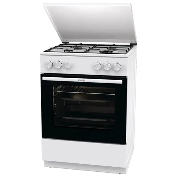 Aragaz Gorenje GG6A11WJ Pe gaz/ White/ Black photo 2