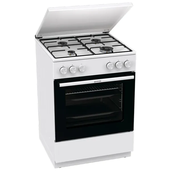 Aragaz Gorenje GG6A11WJ Pe gaz/ White/ Black photo 3