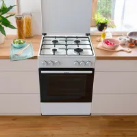 Aragaz Gorenje GG6A11WJ Pe gaz/ White/ Black photo 9