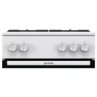 Плита Gorenje GG5A10WFFM Газовая/ Белый/ Черный photo 4