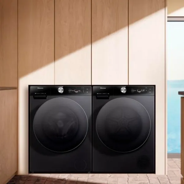 Mașină de spălat Hisense WF7S1247BB 12 kg / 1400 rpm / Black photo 9