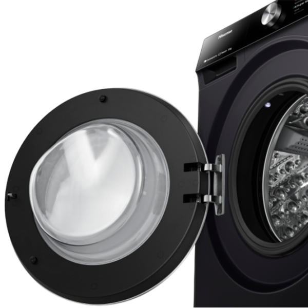 Mașină de spălat Hisense WF7S1247BB 12 kg / 1400 rpm / Black photo 10