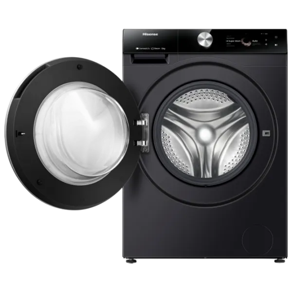 Mașină de spălat Hisense WF7S1247BB 12 kg / 1400 rpm / Black photo 11