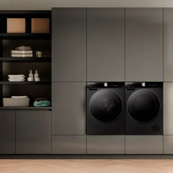 Mașină de spălat Hisense WF7S1247BB 12 kg / 1400 rpm / Black photo 12