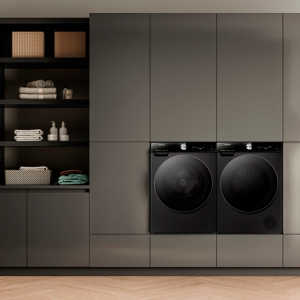 Mașină de spălat Hisense WF7S1247BB 12 kg / 1400 rpm / Black photo 12