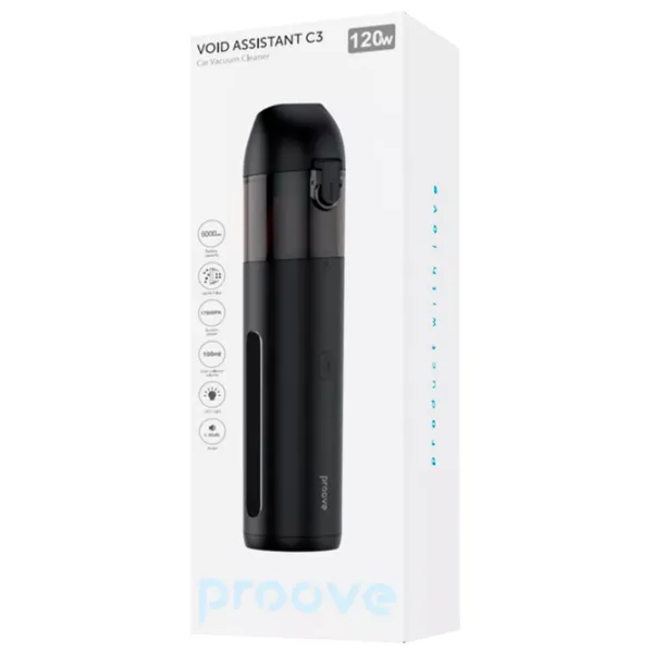 Aspirator portabil Proove Void Assistant C3 120 W / Gray Black photo 6
