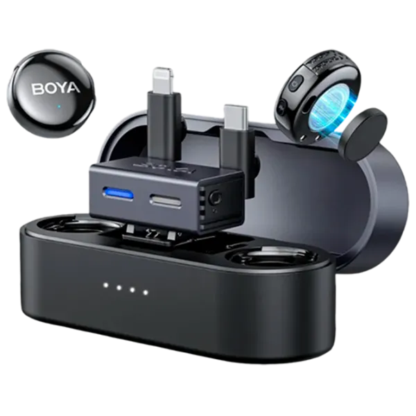 Microfon Boya BOYALINK Black photo 1