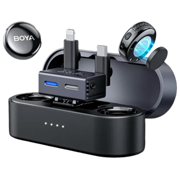 Microfon Boya BOYALINK Black photo 1