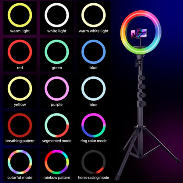 Trepied cu lampă Proove Halo 10 254 mm Black photo 2