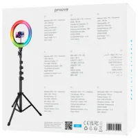 Trepied cu lampă Proove Halo 12 304 mm Black photo 3