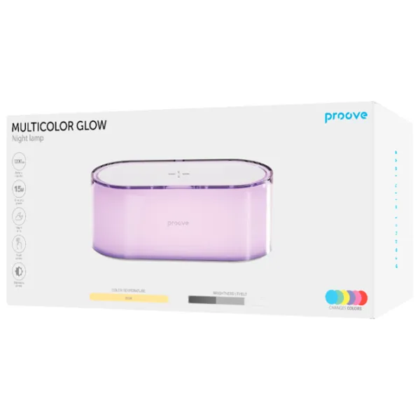 Ночник Proove Multicolor Glow Белый photo 4
