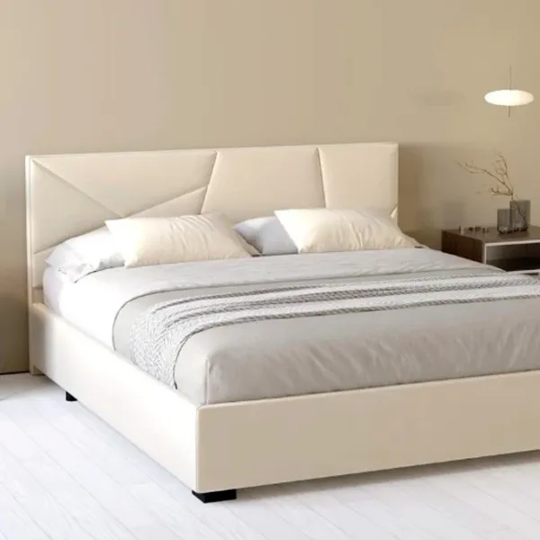 Кровать My-Style my-Lilu 200 x 200 см / Фанера / Бежевый photo 5