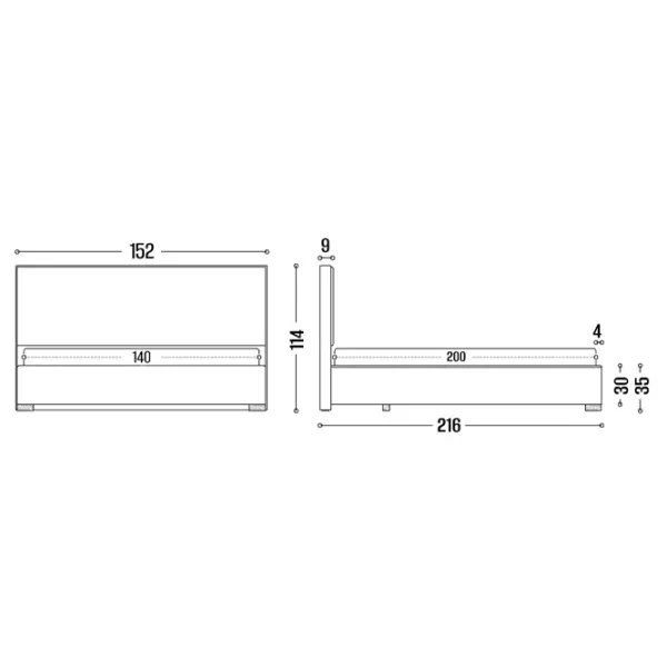 Pat My-Style my-Lucy 140 x 200 cm / Placaj / Light-Beige photo 8