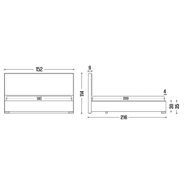 Pat My-Style my-Lucy 140 x 200 cm / Placaj / Light-Beige photo 8