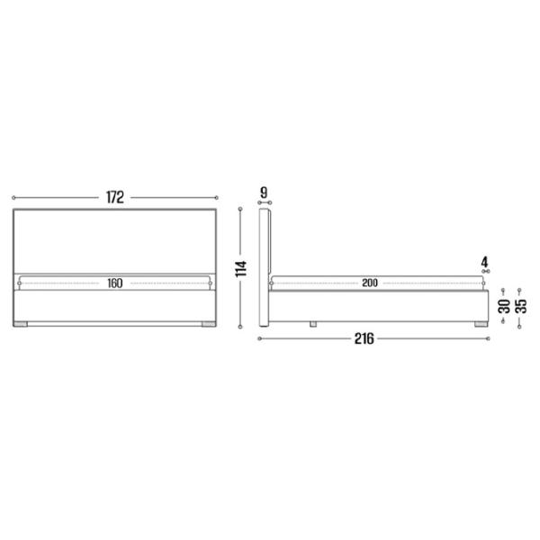 Pat My-Style my-Lucy 160 x 200 cm / Placaj / Light-Beige photo 8