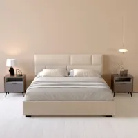 Кровать My-Style my-Lucy 90 x 200 см / Фанера / Кремовый photo 6