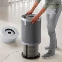 Purificator de aer Dyson BP02 Pe podea / Silver photo 4