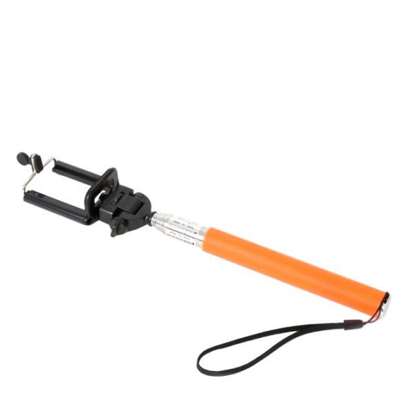 Selfie Monopod Omega Shutter Mini-Jack 3.5 mm/ Orange photo 1