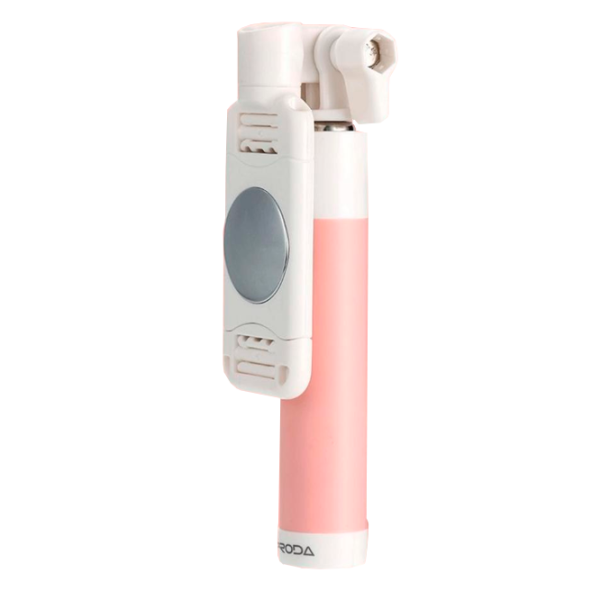 Selfie Stick Remax PP-P6 Mini-Jack 3.5 mm/ Pink photo 1