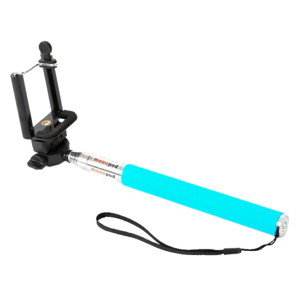 Selfie Monopod Omega OMMPC Mini-Jack 3.5 mm/ Blue photo 1