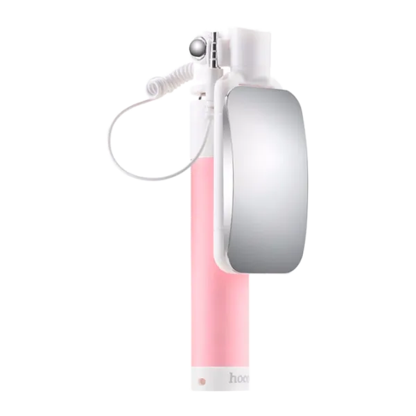 Selfie Stick Hoco K2 Mini-Jack 3.5 mm/ Pink photo 1