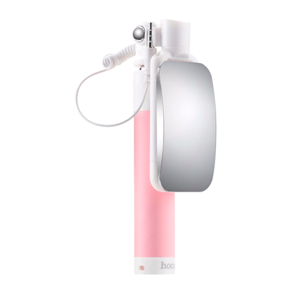 Selfie Stick Hoco K2 Mini-Jack 3.5 mm/ Pink photo 1
