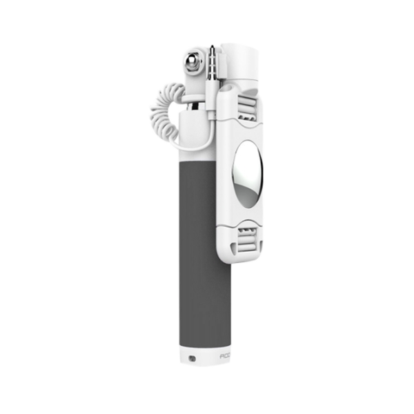 Selfie Stick Rock Mini 60cm Mini-Jack 3.5 mm/ Black photo 1 Selfie Stick Rock Mini 60cm Mini-Jack 3.5 mm/ Black photo 1