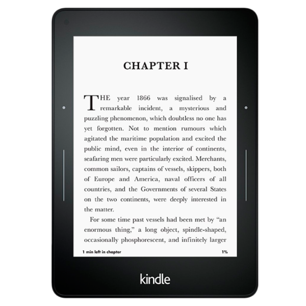 eReaders Amazon Kindle Voyage 6"/ E-Ink Carta HD/ 4 ГБ/ Черный photo 1 eReaders Amazon Kindle Voyage 6"/ E-Ink Carta HD/ 4 ГБ/ Черный photo 1