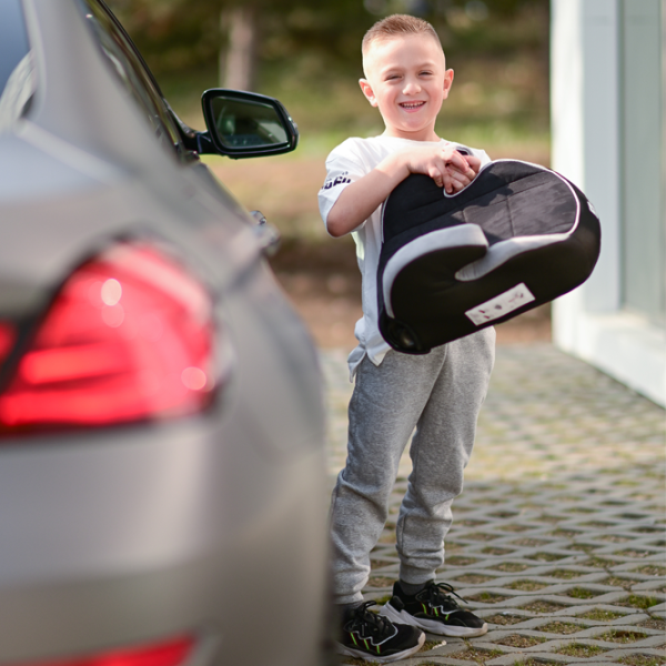 Scaun auto Lorelli Safety Junior Fix (10071332131) 6 ani - 12 ani/ 36 kg/ Pink photo 5