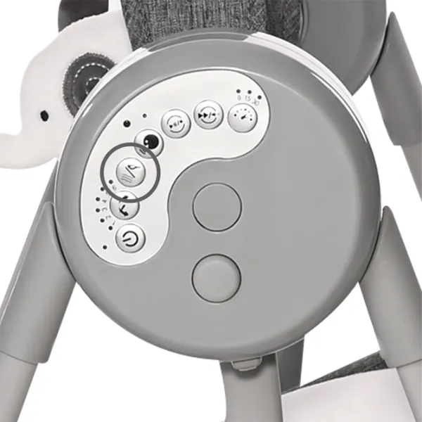 Leagăn pentru bebeluși Lorelli Twinkle (10090080002) 9 kg/ Gray photo 5 Leagăn pentru bebeluși Lorelli Twinkle (10090080002) 9 kg/ Gray photo 5