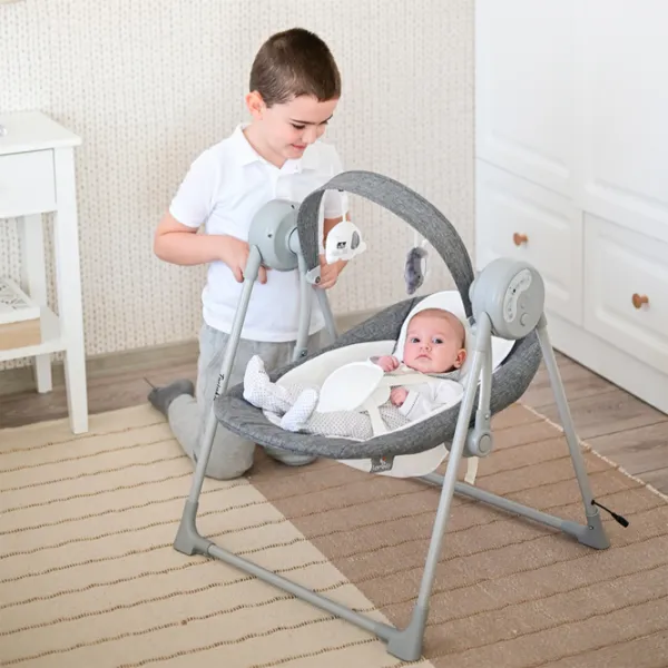 Leagăn pentru bebeluși Lorelli Twinkle (10090080002) 9 kg/ Gray photo 9 Leagăn pentru bebeluși Lorelli Twinkle (10090080002) 9 kg/ Gray photo 9