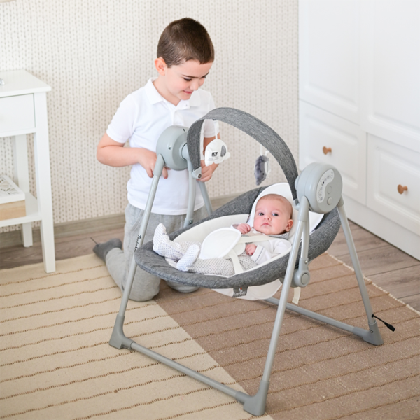 Leagăn pentru bebeluși Lorelli Twinkle (10090080002) 9 kg/ Gray photo 9 Leagăn pentru bebeluși Lorelli Twinkle (10090080002) 9 kg/ Gray photo 9
