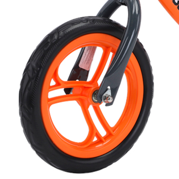 Bicicletă fără pedale Lorelli FORTUNA 12" Metal/ Gray Orange photo 3 Bicicletă fără pedale Lorelli FORTUNA 12" Metal/ Gray Orange photo 3