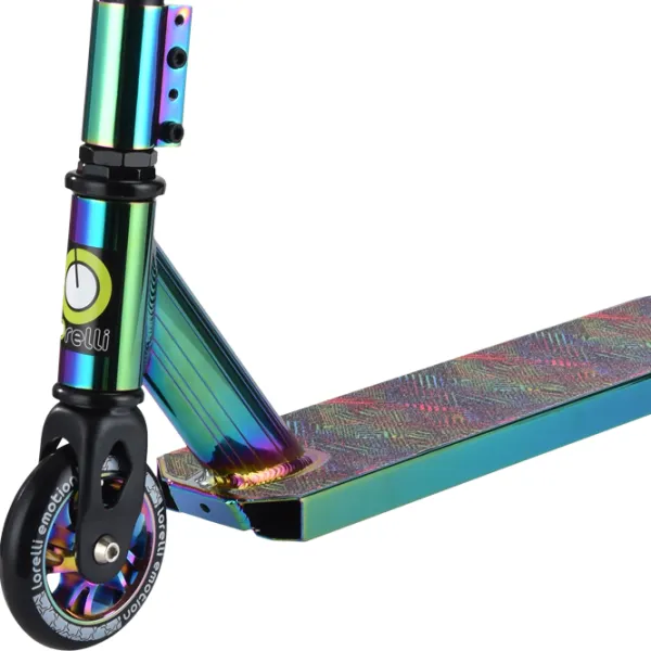 Trotinetă pentru copii cu două roți Lorelli Chameleon (10390180001) 100 kg/ Multicolor photo 4