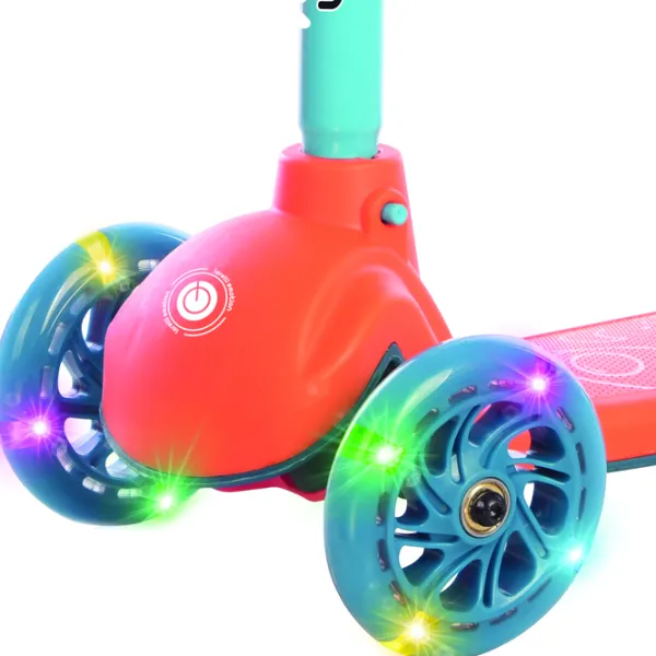 Trotinetă pentru copii cu trei roți Lorelli Tamtam (10390160002) 50 kg/ Green photo 6