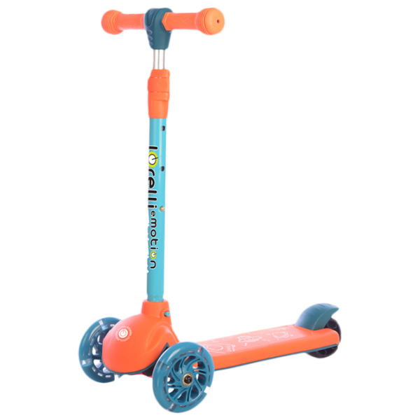 Trotinetă pentru copii cu trei roți Lorelli Tamtam (10390160005) 50 kg/ Orange photo 5