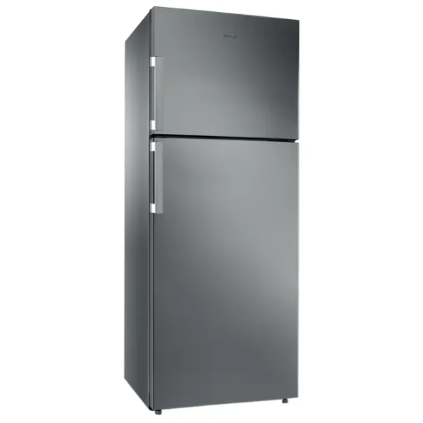 Frigider Whirlpool WT70I 831 X cu congelator sus 423 l / 180 cm / Inox photo 2