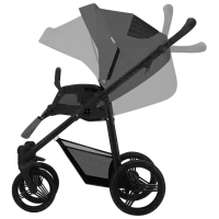 Детская коляска Bebetto Nico Plus 41049/ Розовый photo 4