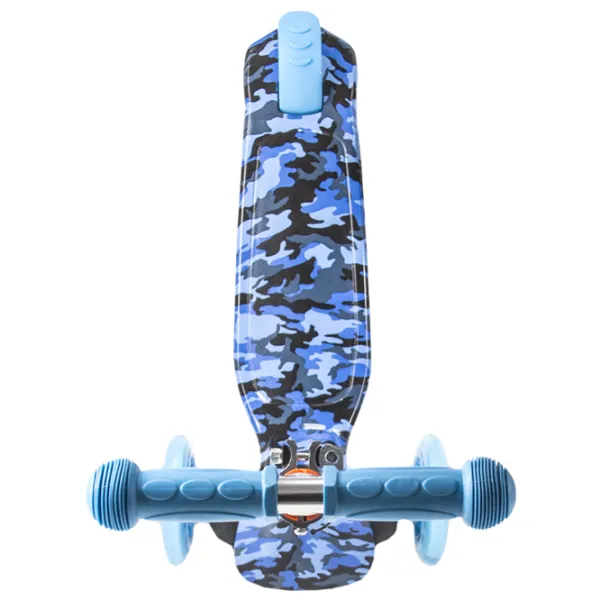 Trotinetă pentru copii cu trei roți Lorelli Yuppee (10390100017) 50 kg/ Blue photo 3