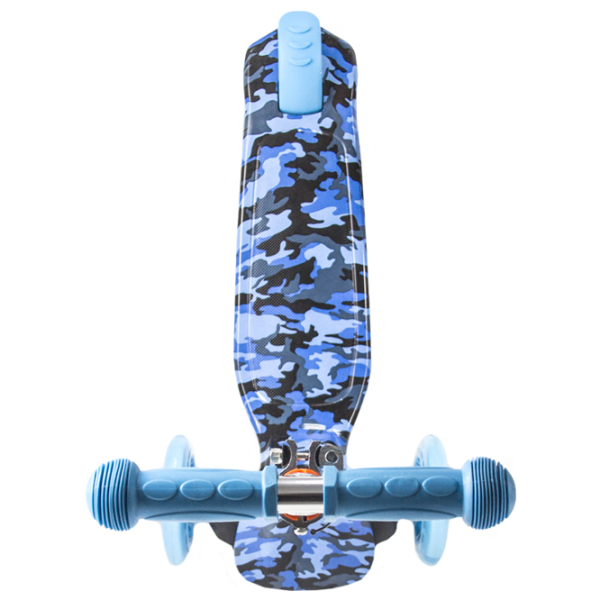 Trotinetă pentru copii cu trei roți Lorelli Yuppee (10390100017) 50 kg/ Blue photo 3