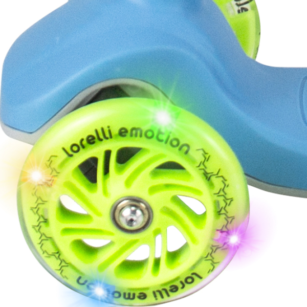 Trotinetă pentru copii cu trei roți Lorelli Yuppee (10390100017) 50 kg/ Blue photo 5