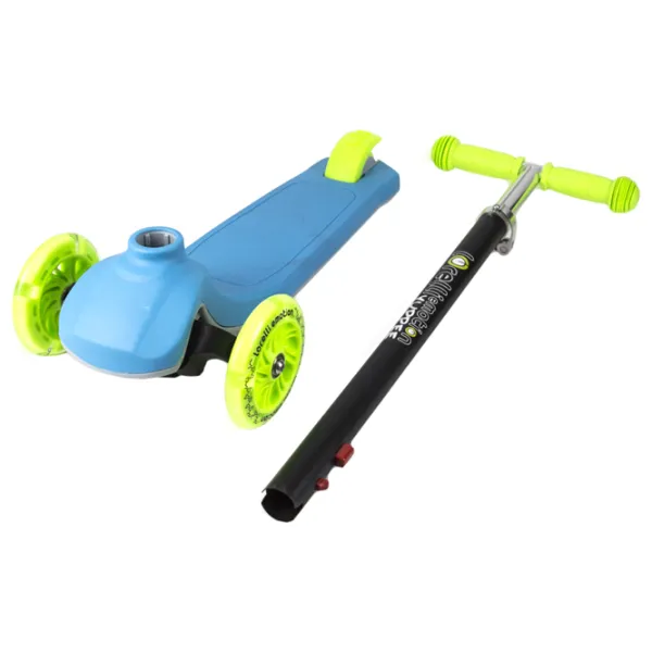 Trotinetă pentru copii cu trei roți Lorelli Yuppee (10390100006) 50 kg/ Green photo 4