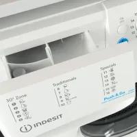 Стиральная машина Indesit BWSA 61051 W EU N 6 кг / 1000 об/мин / Белый photo 6