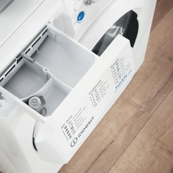 Mașină de spălat Indesit BWSA 51051 W EU N 5 kg / 1000 rpm / White photo 7